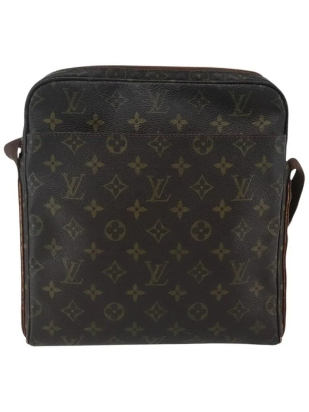 Authentic LOUIS VUITTON Monogram Trotteur Bobour Shoulder Bag M97037 LV
